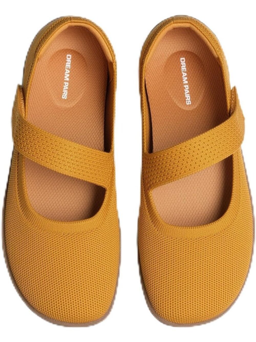 Stylish Women's Mary Jane Wide Toe Ballet Flats - Comfortable & Chic Footwear